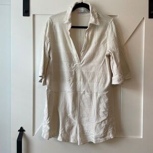 Free People Charlton Terry Romper